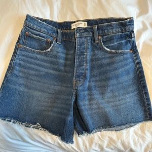 High-Rise Dad Shorts